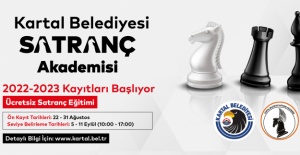 Kartal Belediyesi Satranç Akademisi Kayıtları Başlıyor