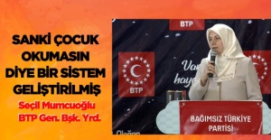 SANKİ ÇOCUK OKUMASIN DİYE BİR SİSTEM GELİŞTİRİLMİŞ