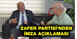Zafer Partisi'nden imza açıklaması