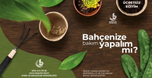 BAĞCILAR'DA ''BAHÇE BAKIM'' KURSU AÇILDI