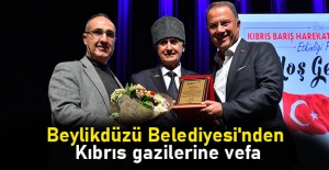 Beylikdüzü Belediyesi'nden Kıbrıs gazilerine vefa