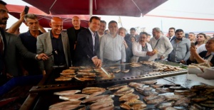 İMAMOĞLU TUZLALI BALIKÇILARLA “VİRA BİSMİLLAH’ DEDİ