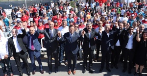 Maltepe’de “Toplu İş Sözleşmesi” yöresel oyunlar'la kutlandı.