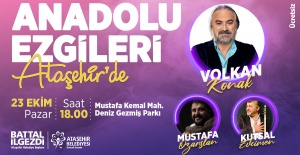 Anadolu ezgileri Ataşehir’de sanat etkinlik konseri başlıyor