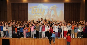 Bağcılarlı çocuklar TAY filmini izledi