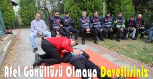 Afet Gönüllüsü Olmaya Davetlisiniz