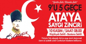 Atatürk, maltepe’de ‘saygı zinciri ve dalışıyla’ anılacak