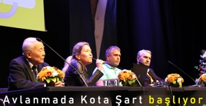 Avlanmada Kota Şart başlıyor