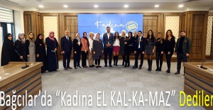 Bağcılar’da “Kadına EL KAL-KA-MAZ” Dediler
