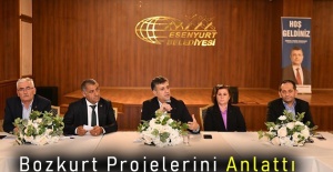 Başkan Bozkurt Projelerini Anlattı