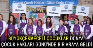 Büyükçekmeceli çocuklar Dünya Çocuk Hakları Günü’nde bir araya geldi