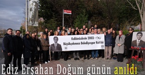 Ediz Erşahan Doğum Gününde Adının Verildiği Caddede Anıldı