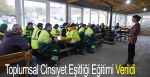 Erkek Personele Toplumsal Cinsiyet Eşitliği Eğitimi Verildi