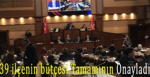İBB Meclisi onayladı; 39 ilçenin bütçesi Tamamının Onayladı