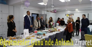 Kartal Belediyesi’nden Öğretmenler Günü’nde Anlamlı Ziyaret
