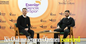 Köy Okulunun Fenomen Öğretmeni Esenler’deydi