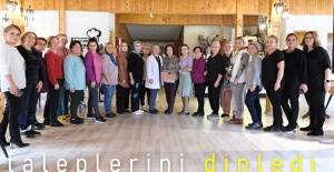 Kursiyerlerin öneri ve taleplerini dinledi