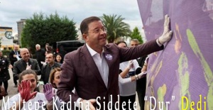 Maltepe Kadına Şiddete “Dur” Dedi