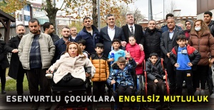Esenyurtlu çocuklara engelsiz mutluluk
