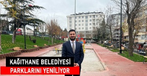 Havuzlar parkı baştan sona yenileniyor