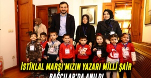 İstiklal Marşı'mızın yazarı Milli Şair Mehmet Akif Ersoy, Bağcılar'da anıldı.