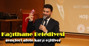 Kağıthane Belediyesi gençleri afete karşı eğitiyor