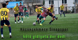 Küçükçekmece Sinopspor kötü gidişata dur dedi