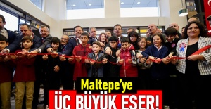 Maltepe’ye üç büyük eser