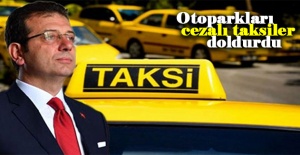 Otoparkları cezalı taksiler doldurdu