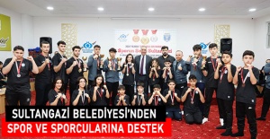 Sultangazi’nin sporcuları madalya dolu yılı geride bıraktı