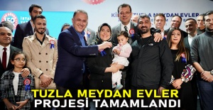Tuzla meydan evler projesi tamamlandı
