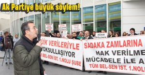 Ak Partiye büyük söylem!