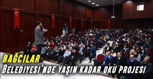 Bağcılar Belediyesi'nde yaşın kadar oku projesi