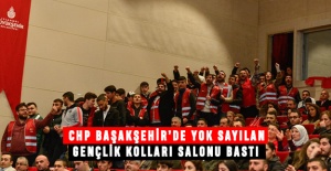 CHP Başakşehir’de yok sayılan gençlik kolları salonu bastı