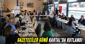Gazeteciler Günü Kartal’da kutlandı