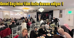 Genel Seçimler tüm hızla devam ediyor