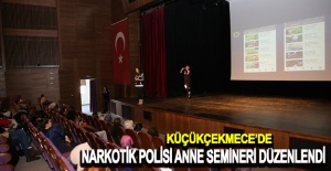 Küçükçekmece’de narkotik polisi anne semineri düzenlendi