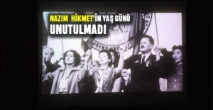 Nazım Hikmet yaş günü unutulmadı