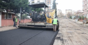 Petrol İş Mahallesi’nde 1250 Ton Asfalt Serimi Yapıldı