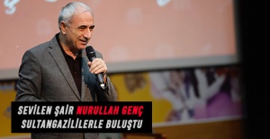 Şair Nurullah Genç Sultangazili vatandaşlarla buluştu
