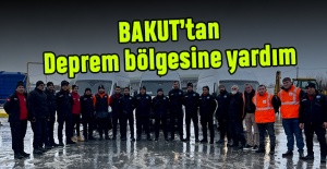 BAKUT’tan deprem bölgesine yardım