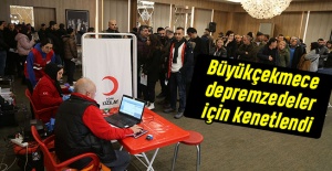 Büyükçekmece depremzedeler için kenetlendi