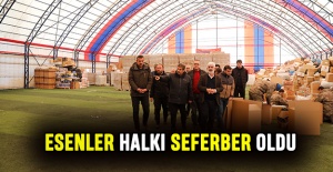 Esenler halkı seferber oldu