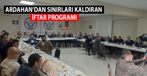 Aday Adaylığı yemeğinde; Siyasi sınırları kaldıran iftar