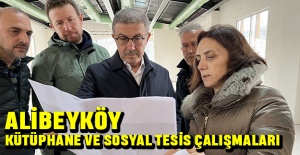 Alibeyköy kütüphane ve sosyal tesis çalışmaları