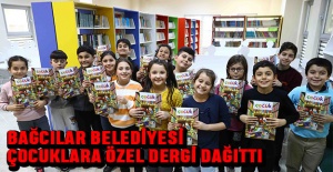Bağcılar Belediyesi çocuklara özel dergi dağıttı
