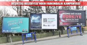 Beşiktaş Belediyesi'nden farkındalık kampanyası