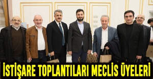 İstişare toplantıları meclis üyeleri