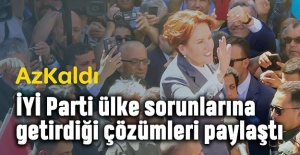 İYİ Parti'nin ülke sorunlarına getirdiği çözümler