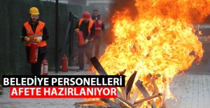 Kartal Belediyesi, personelini olası afetlere hazırlıyor